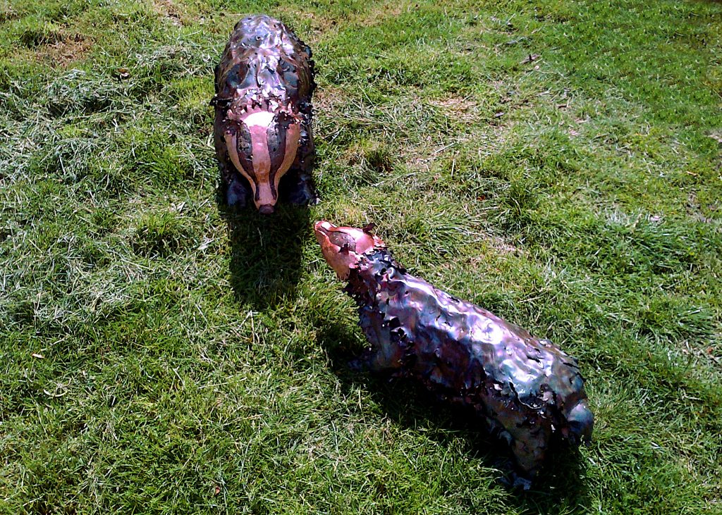 badger sculptures