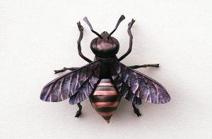 Emily Stone Copper Bee Sculpture