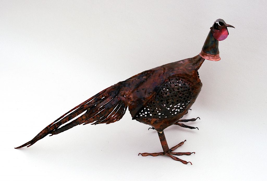 pheasant sculpture