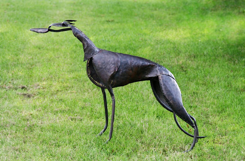 greyhound sculpture