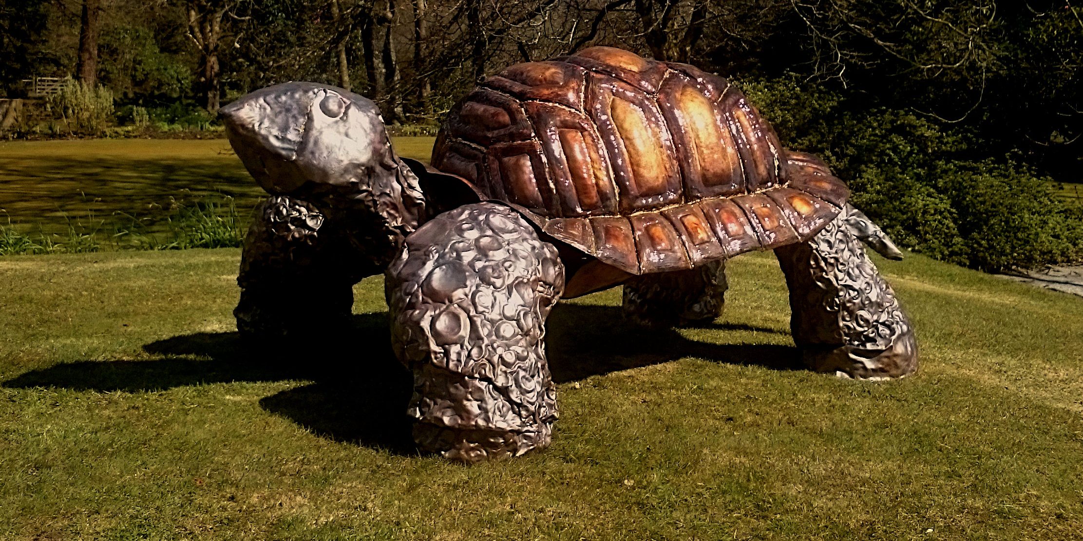 giant tortoise sculpture
