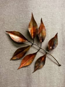 ash leaf sculpture