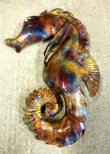 seahorse sculpture