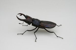 stag beetle sculpture