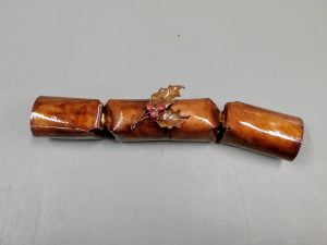 Emily Stone Copper Christmas Crackers Sculpture