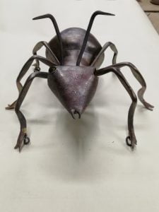 Emily Stone copper ant sculpture 2