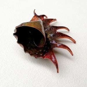 Emily Stone Copper Shell Spider Conch Sculpture