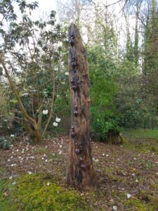 Emily Stone copper ants on plinth sculpture