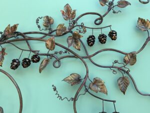 Emily Stone Copper Hop Bine Plant Sculpture 2023 3